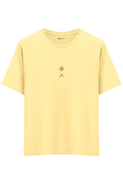 BetterThanCo My Back! Printed Crew Neck Oversized T-Shirt