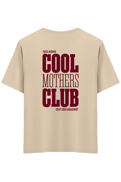 BetterThanCo Clubul Mamele Grozave cu imprimeu guler rotund supradimensionat ...