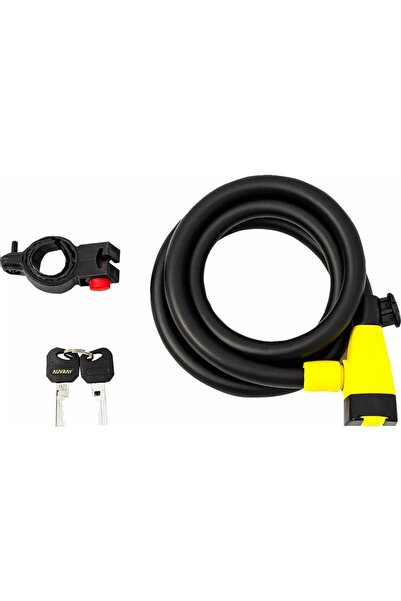 Auvray SPIRALE CITY 15mm 150cm Bisiklet ve Motosiklet Kilidi