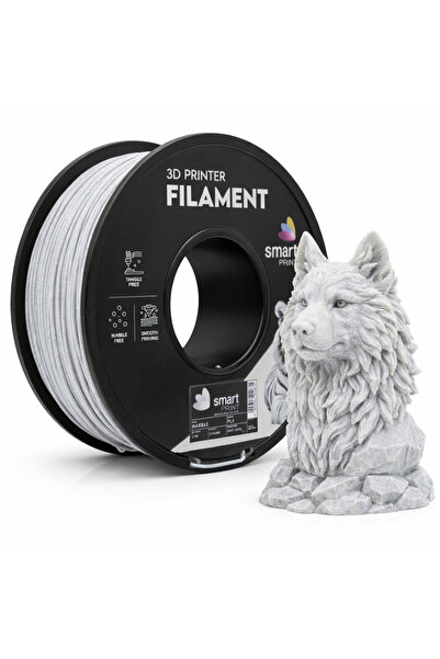 Smart Print Filament PLA Marble pentru imprimanta 3D, Smart Print, 1 kg, 1.75...