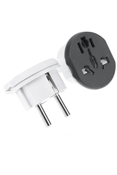 Techsuit Adaptor pentru Priza, EU, UK, AUS, US - (C529) - Grey / White