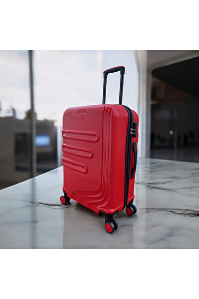 ALBATROS KABİN BOY KIRILMAZ POLİPROPİLEN VALİZ-BAVUL SEYAHAT ÇANTASI