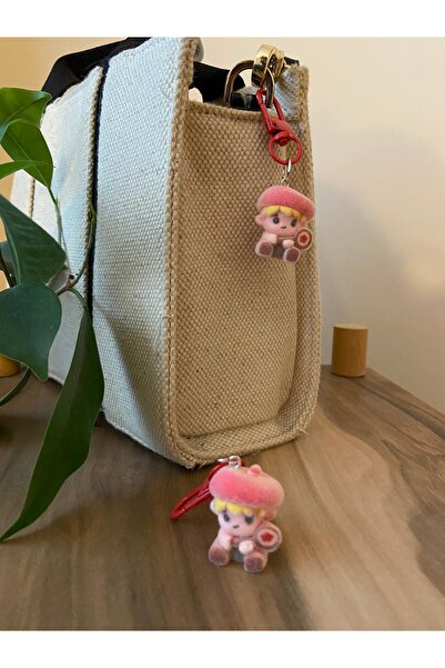 Anetta Jewelry Mini bebek figürlü fermuar/ çanta charmı/ anahtarlık