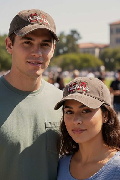 Aware Time Unisex Özle Washed Denim Cap Hat