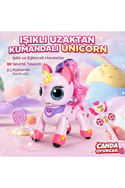 Canda Oyuncak Uzaktan Kumandalı Fantastik Robot Unicorn 59673