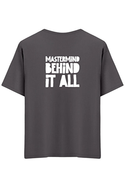 BetterThanCo Mastermind Printed Crew Neck Oversized T-Shirt