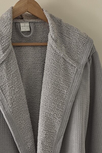 Semecca Waffle Unisex Cotton Pcs Piqué Bathrobes