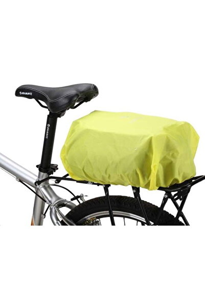 WOZINSKY Universal Waterproof Rain Cover for Bike Pannier Bag or Backpack gre...