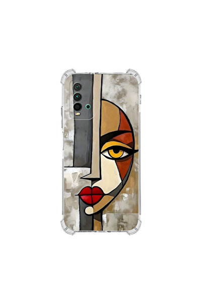 PrintiFy Corner Protection Case Compatible with Redmi 9t Aether Solving Desig...