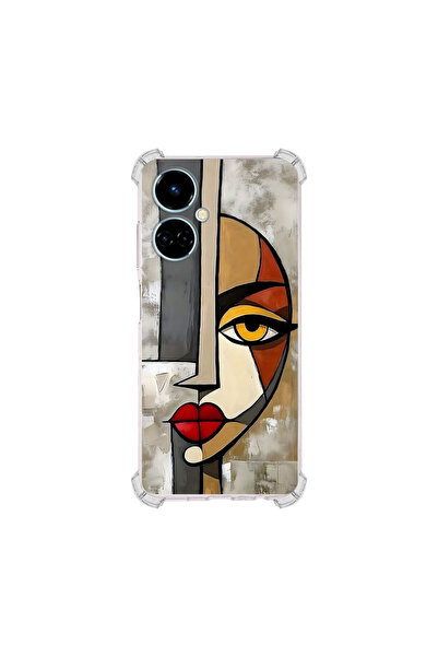 PrintiFy Corner Protection Case Compatible with Tecno Camon 19 Pro Aether Sol...