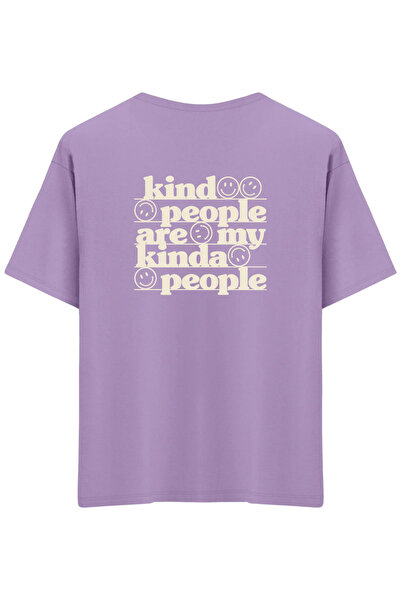 BetterThanCo Μπλουζάκι Be Kind με τύπωμα Crew Neck oversized