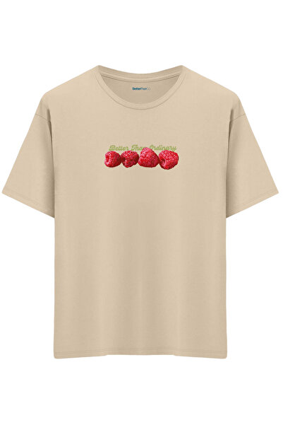 BetterThanCo Mai bun decât obiceiul cu imprimeu guler rotund supradimensionat...