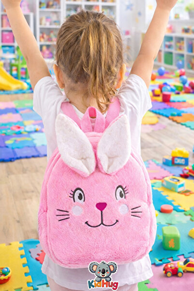 KidHug Baby Bag Years Old Embroidered Rabbit Girl Child Bag Child Backpack 0+...