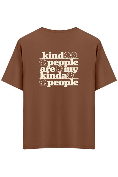 BetterThanCo Μπλουζάκι Be Kind με τύπωμα Crew Neck oversized