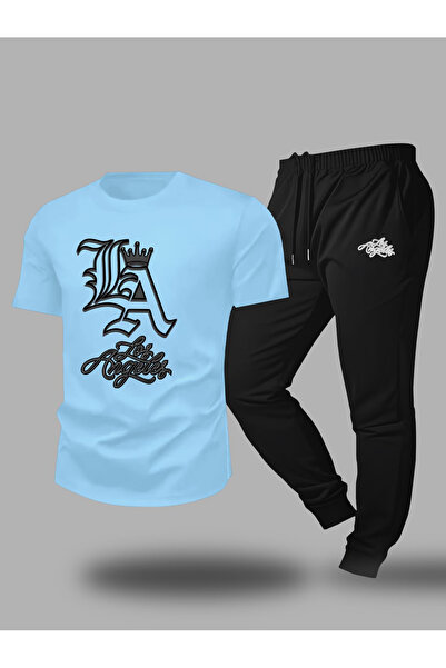 Rayan & Hoor Style Special Printed sweatpants and t-shirt - Jogger Pants t-sh...