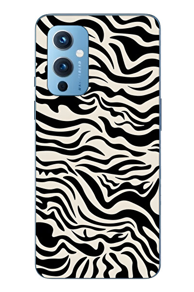 FLAMENKO حافظة هاتف زيرا منقوش شفافة متوافقة مع ون بلس 9