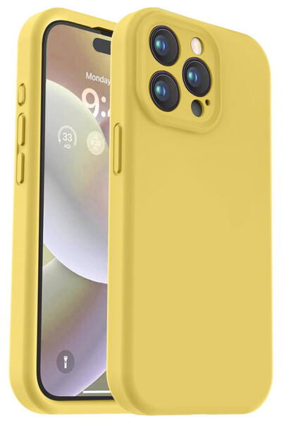 OEM Husa Silicon Soft Touch, Microfibra, Protectie Camere, pentru iPhone 14 P...