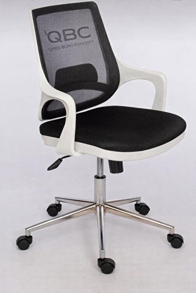 QBC ofis büro conc. Porto krom Metal Ayaklı Çalışma Sandalyesi Ofis Sekreter ...