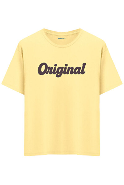 BetterThanCo Original Printed Crew Neck Oversized T-Shirt