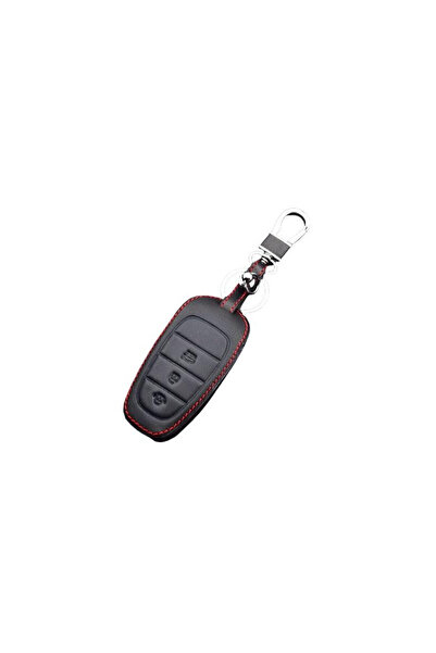 Hyundai Leather Key Case for Tucson NX4 Sonata Santa Fe 2020 2021 2022