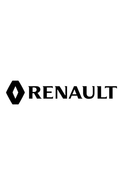 OEM Car Sticker 'Renault logo', 15cm, Black