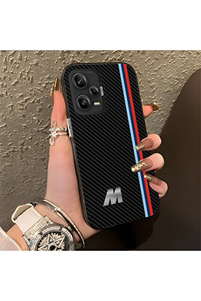 Hontinga حافظة هاتف Redmi Note 12 Pro 5G متوافقة مع الحواف السيليكونية الصلبة...