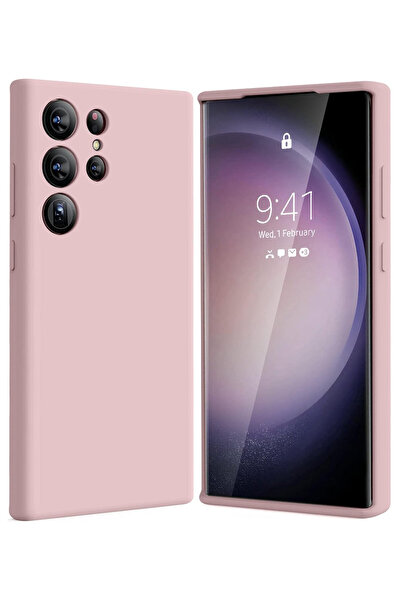 OEM Husa Silicon Soft Touch, Microfibra, Protectie Camere, pentru Galaxy S24 ...