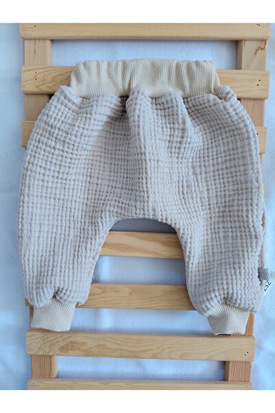 zsz tasarım BEBEK MUSLIN SALVAR PANTALON BAHAR / YAZLIK