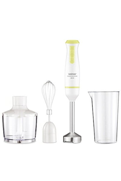 Zelmer ZHB4562L Pulsar Deluxe Max, 800 W, 2 lame inox, Picior inox, Recipient...