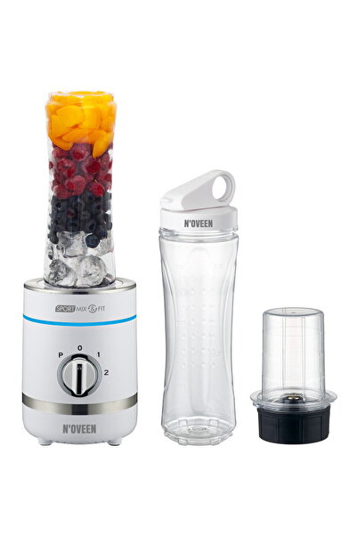 Noveen Blender Sport Mix & Fit, 300W, SB1100 X-LINE Alb 600 ml