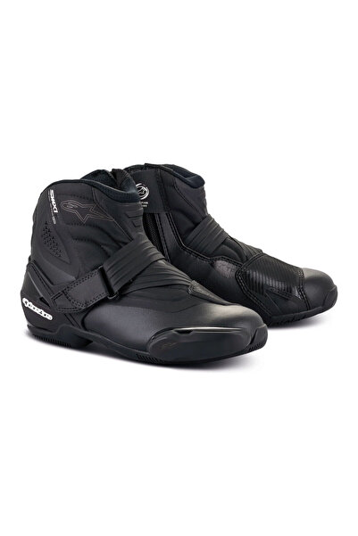 Alpinestars Stella SMX-1 R V2 Korumalı Kadın Motosiklet Botu Siyah