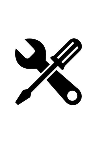 Universal Autocolant auto „Tehnician”, 10x10cm, negru