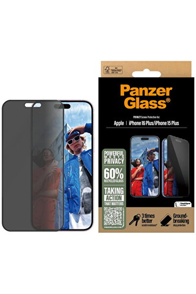 Panzer Glass Film for iPhone 16 Plus / iPhone 15 Plus - PanzerGlass® Ultra-Wi...