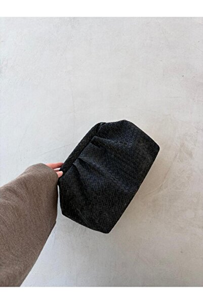 themoiss The Moiss Glow Suede Black Large Size Knitted Detailled Hand, Should...