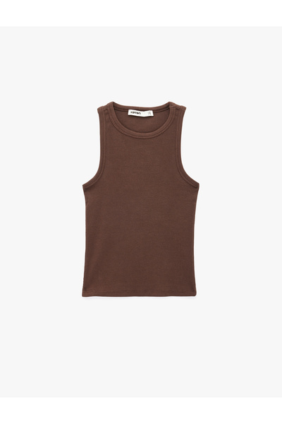 Koton Βαμβακερό ποδηλατικό λαιμόκοψη με κορδόνι