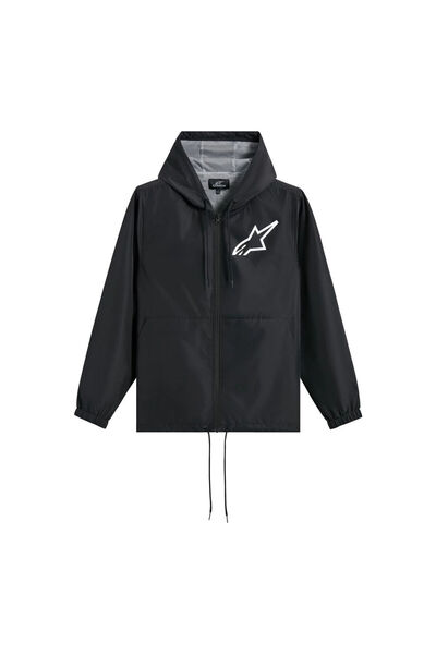 Alpinestars Speeder Chromium Windbreaker Rüzgarlık Siyah Beyaz