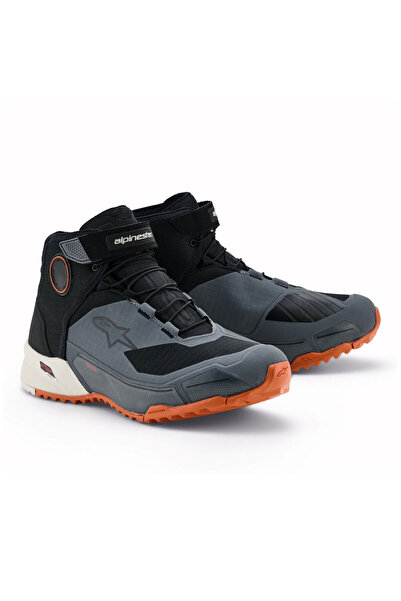 Alpinestars CR-X DryStar Korumalı Motosiklet Botu Siyah Gri