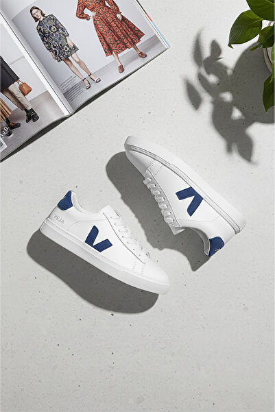 Ayakkabı Fuarı Elit Vra1900 Men's Classic Sneakers White - Blue