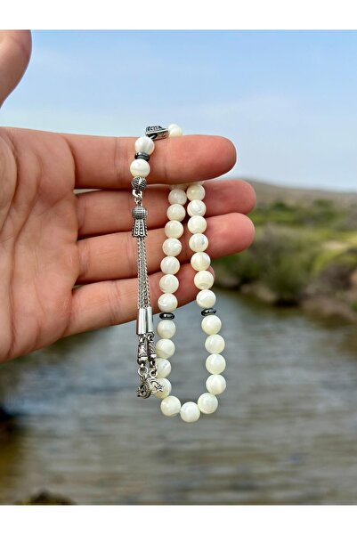 Zodyak Doğal Taş 33 Piece Globe Cut Prayers Beads