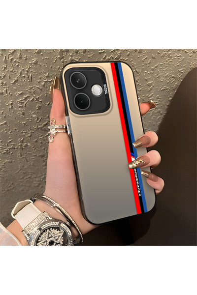 Hontinga حافظة هاتف من السيليكون متوافقة مع OPPO A5 Pro 5G ذات حافة خلفية صلب...