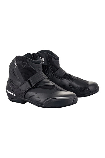 Alpinestars Stella SMX-1 R V2 Vented Korumalı Kadın Motosiklet Botu Siyah
