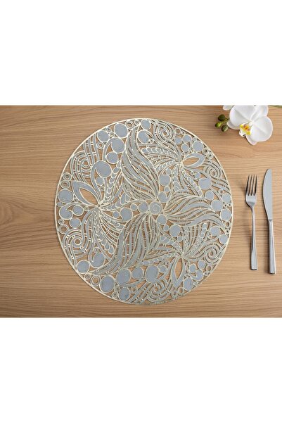 Mutfika Supla 6'lı Set 37 cm - Kolay Temizlenebilir Tabak Altlığı - Mutfak ve...