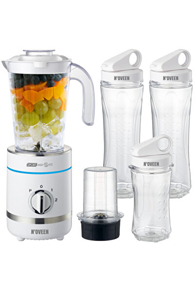 Noveen Blender Sport Mix & Fit, 500W, SB2000 X-LINE Alb 800 ml