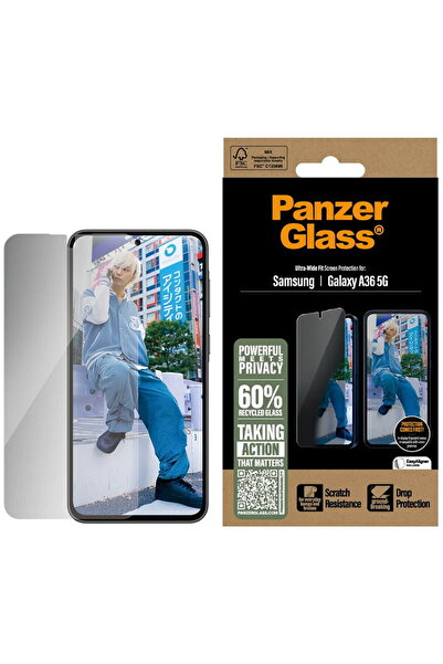 Panzer Glass Film for Samsung Galaxy A36 5G - PanzerGlass® Ultra-Wide Fit Pri...