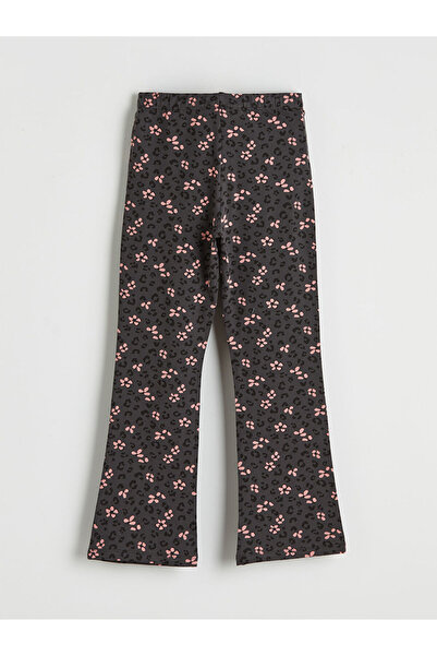 LC Waikiki Patterned Girls' Flared Leggings