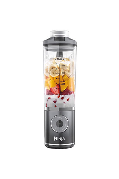 NINJA Aparat de smoothie BC251 Blast Max, gri, 570 ml