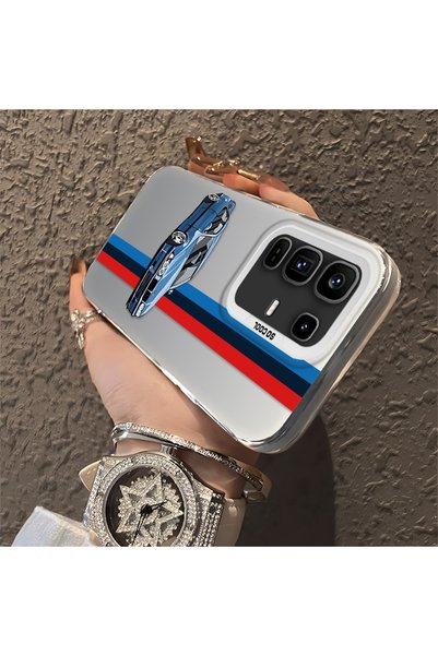 CHICASELUX Motorcycle Silicone Edge Hard Back Anti Fall Phone Case Compatible with Infinix Note 50 Pro Plus