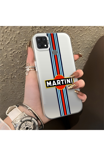 Hontinga حافظة هاتف من السيليكون متوافقة مع OPPO A15S، حافة خلفية صلبة مضادة ...