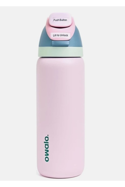 Alvora Owala 32 oz (946 ml) Steel Leak-Proof Sports Thermos with Locking Lid ...