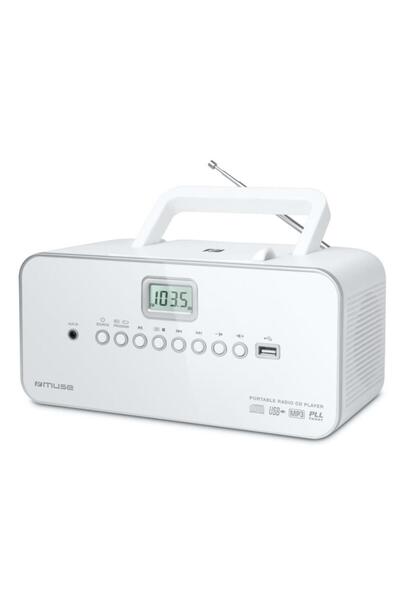 Muse Micro Sistem Audio Portabil M-28 RDW MSE00075, CD-Player, Radio, AUX-in ...
